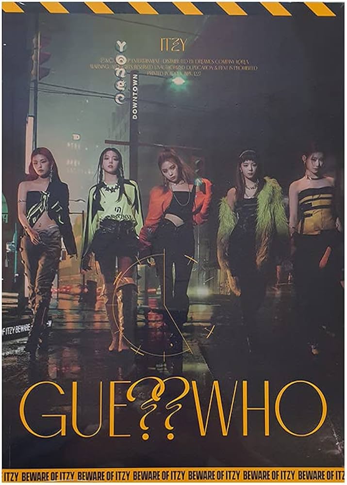 Amazon.com: ITZY Guess Who Mini Album (Night Version) CD+Photobook