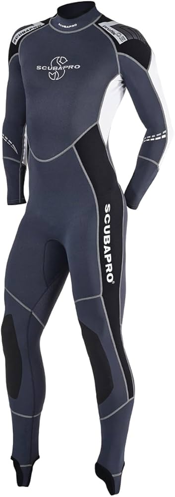 Amazon | SCUBAPRO Profile Steamer 0.5mm メンズ - ブラックグレー