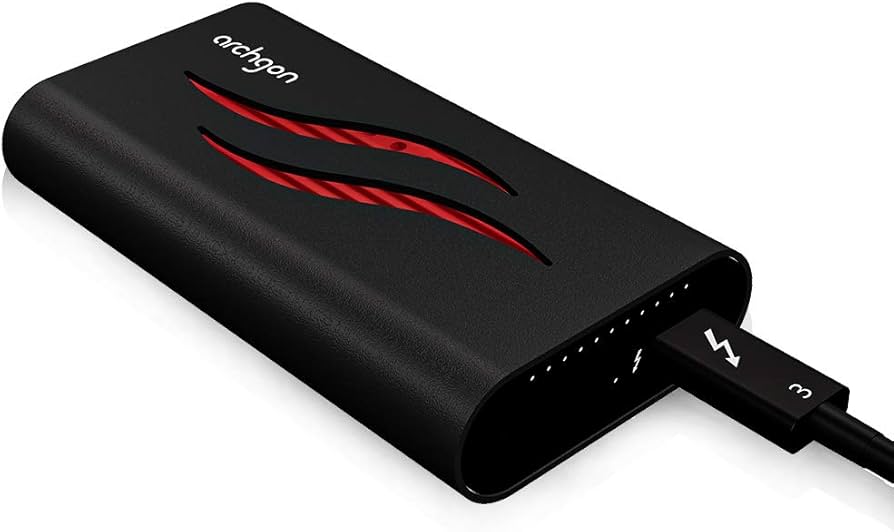 Amazon | Archgon Thunderbolt 3 2TB 外付け M.2 NVMe PCIe Gen3×4 SSD