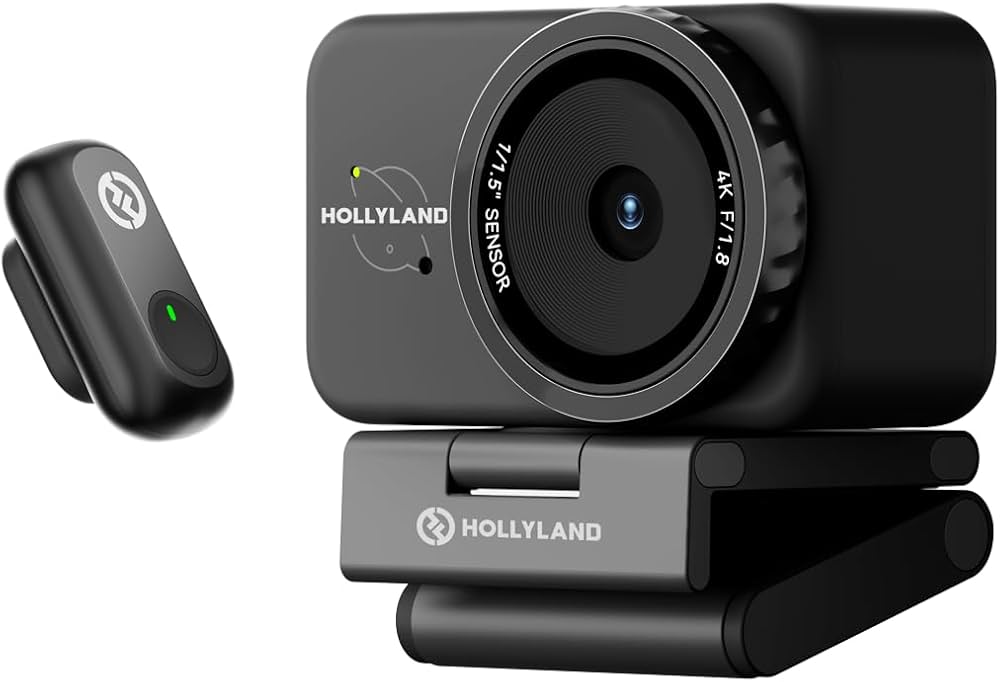 Amazon.co.jp: Hollyland Lyra 4K Webカメラ ウェブカメラ、5000万画素