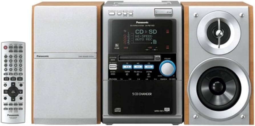 Amazon.co.jp: Panasonic SDカードスロット搭載 MDミニコンポ SC