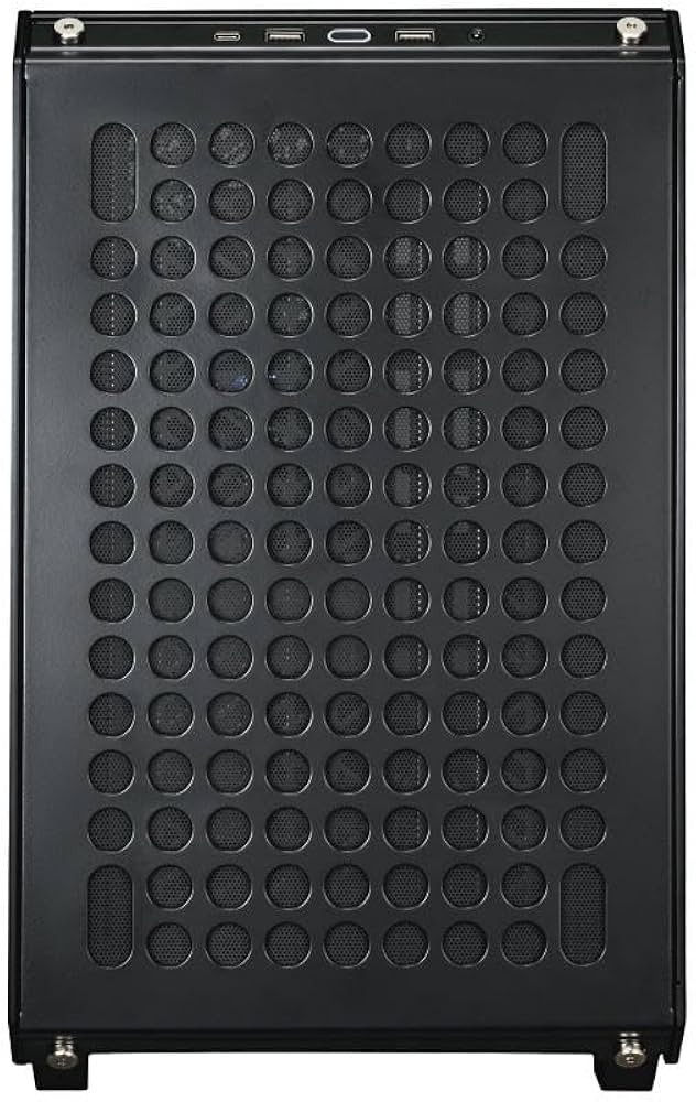 Amazon | Cooler Master Qube 500 Flatpack Black 全面モジュール