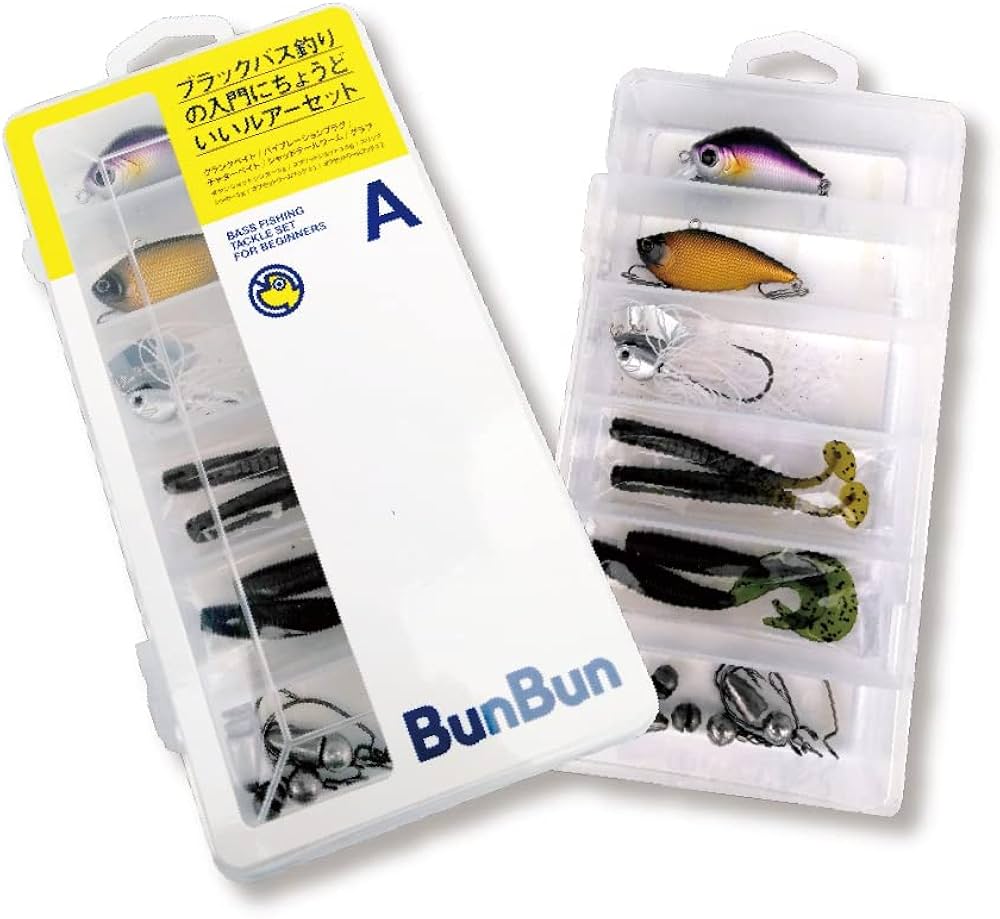 Amazon.co.jp: BunBun 釣り具のブンブン ブラックバス入門ルアー