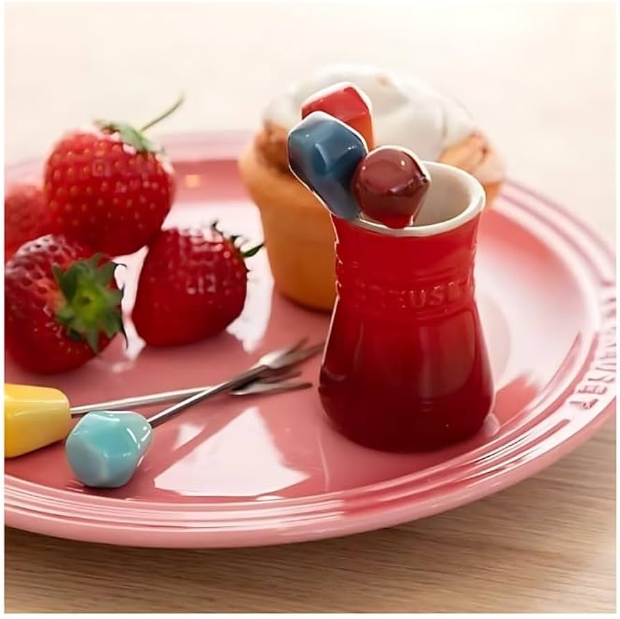 Amazon｜ル・クルーゼ(Le Creuset) フード・ピック・セット レインボー