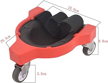 Amazon.co.jp: モバイル膝当て 膝パッド 作業用 キャスター付き 膝