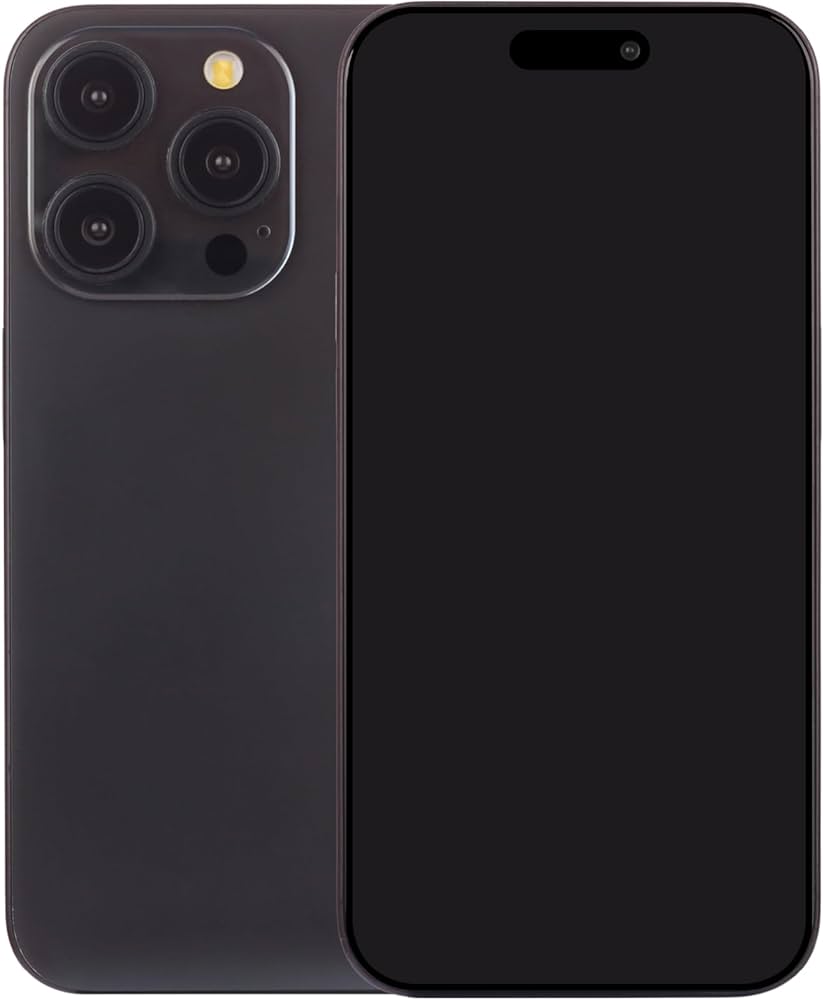 Amazon.co.jp: 展示用模型 iPhone 15 Pro ブラックチタニウム (黒画面