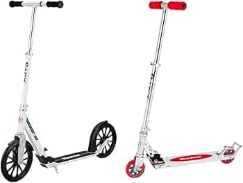 Amazon.com : Razor A6 Kick Scooter - White - FFP and AW Kick