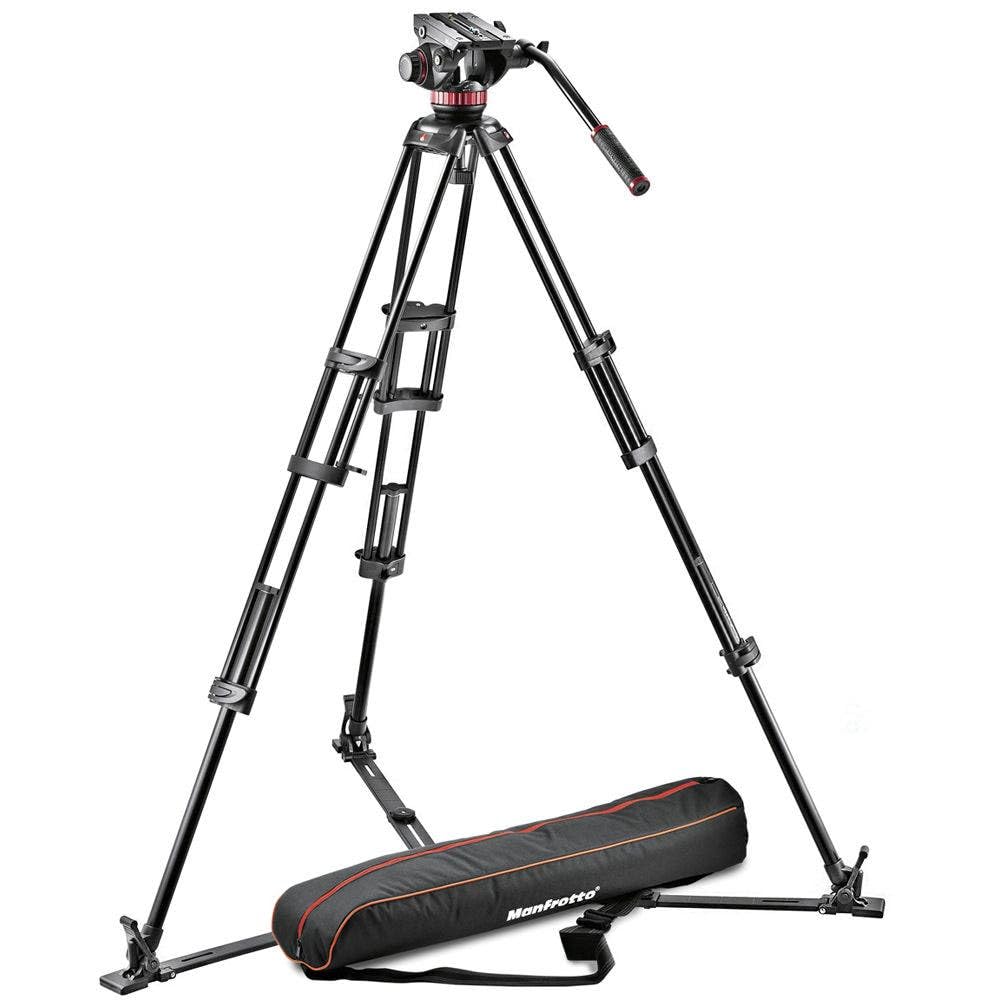 Amazon | Manfrotto ビデオキット ツインGSタイプ MVH502A-546GB-1