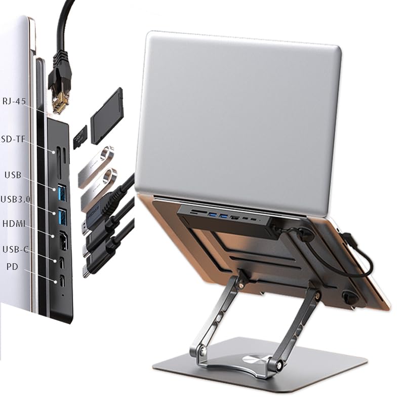 Amazon | USB-C ハブ ドッキングステーション 8-in-1 ノートパソコン