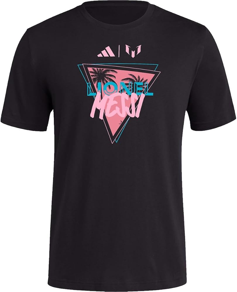 Amazon.com: adidas Men's Soccer Messi X Miami Palm Tree Tee - Show