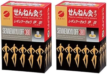 Amazon.co.jp: せんねん灸オフ伊吹 380点入 ×2箱セット : ドラッグストア