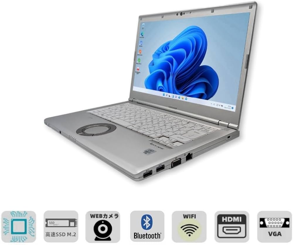 Amazon.co.jp: 【整備済み品】ノートパソコン Let's note CF-LV8 軽量