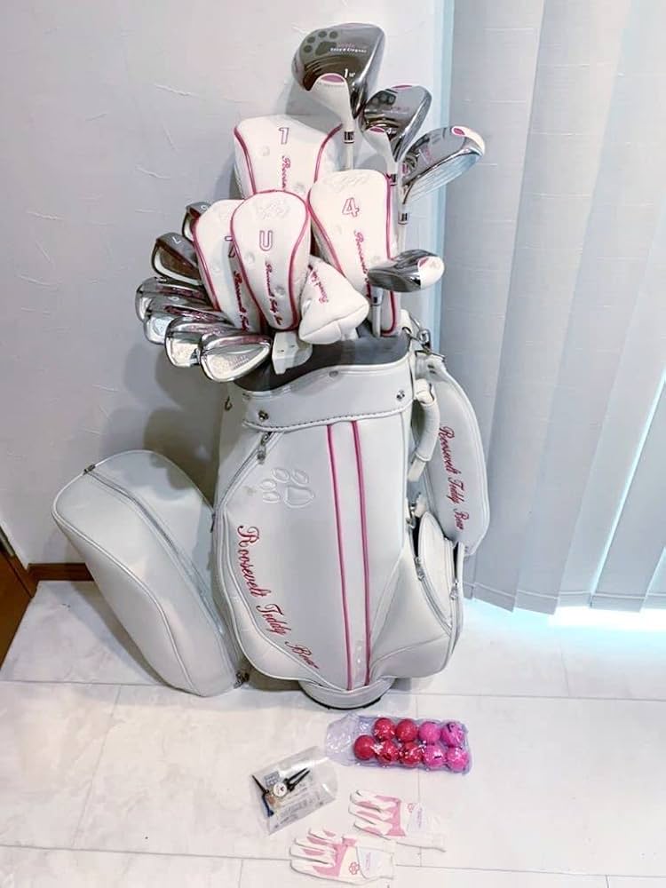 Amazon.co.jp: 良品 レディースゴルフクラブ 本格フルセット ルーズ