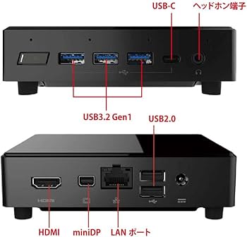 Amazon.co.jp: ECS ミニPC LIVA Z3 Windows 11 Pro メモリ8GB