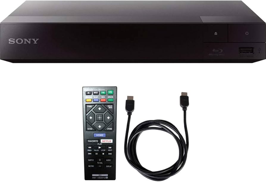 Amazon.com: Sony BDP-S1700 Streaming Blu-ray Disc Player with 6ft