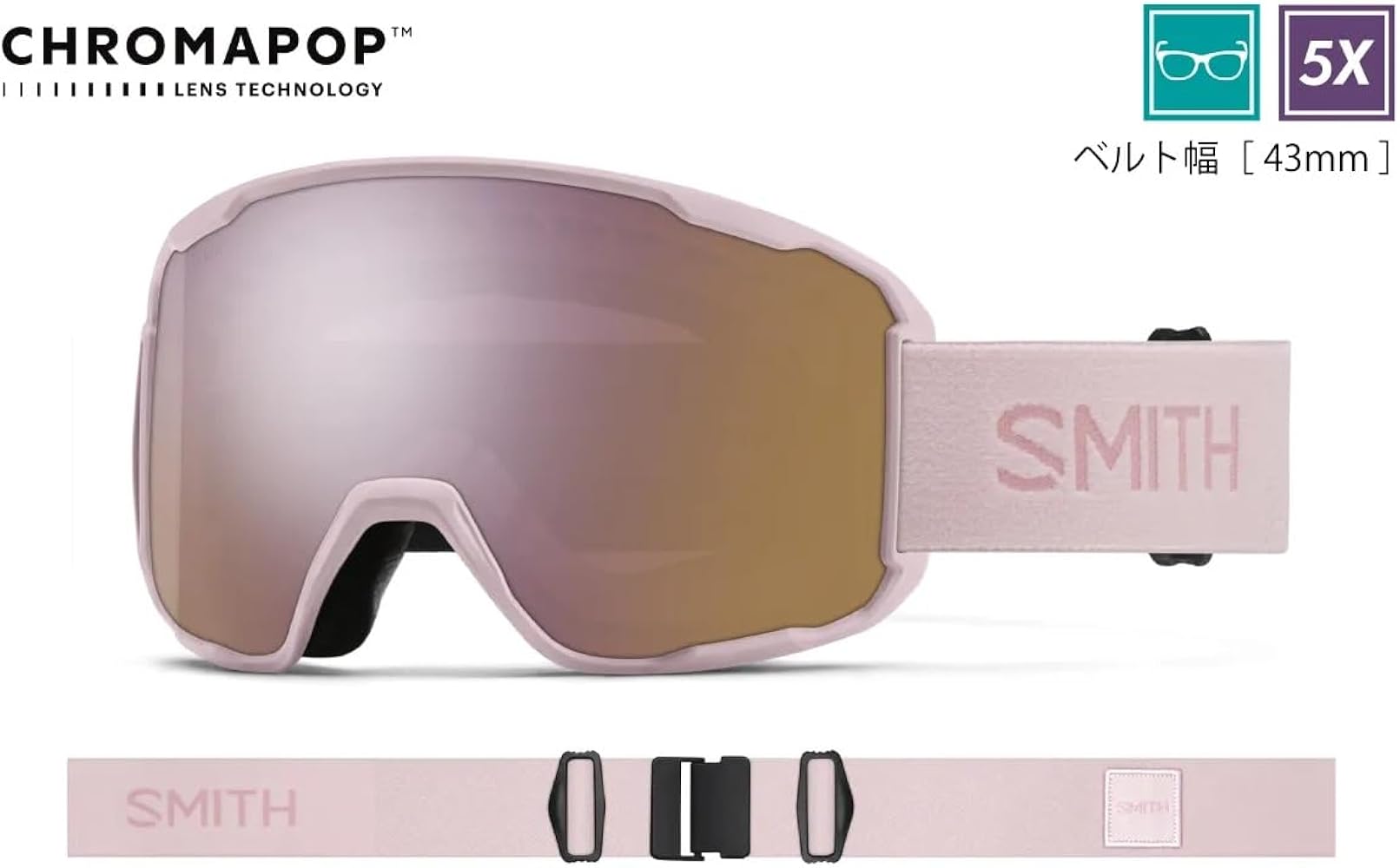 Amazon | SMITH スミス ゴーグル PREVIEW / CARNATION / CP EVERYDAY
