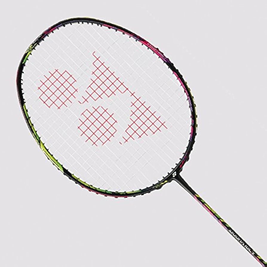 Yonex Duora 10 LT Graphite Unstrung Badminton Racquet (Pink/Yellow