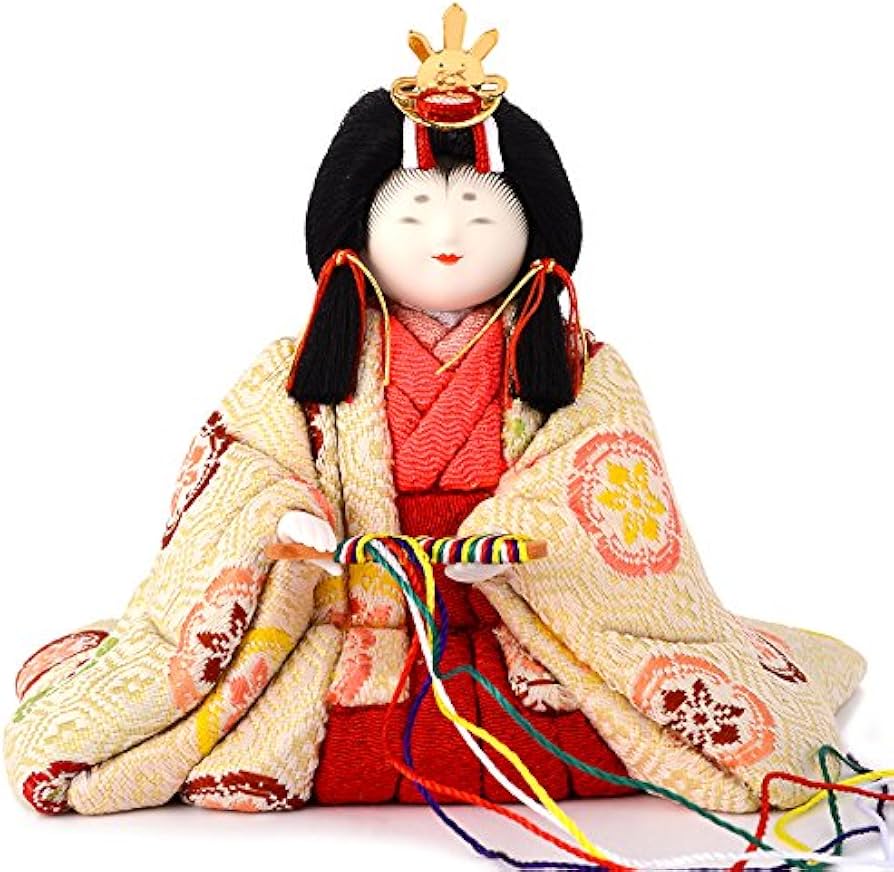 Amazon | 人形屋ホンポ 雛人形 原孝洲 コンパクト ひな人形 木目込人形
