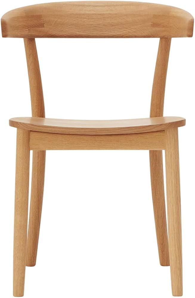 Amazon.co.jp: 無印良品 オーク無垢材チェア 幅51×奥行50.5×高さ73