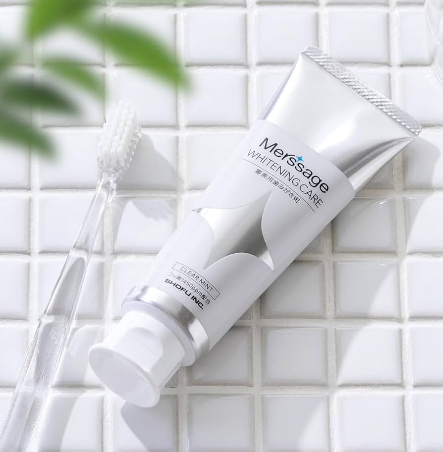 Amazon | 【松風】メルサージュ ホワイトニングケア 80g 1450ppm ×4個