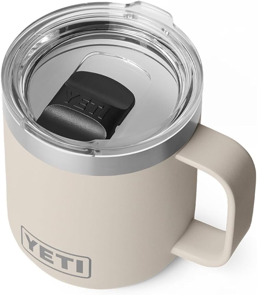 Amazon.com: YETI Rambler 10 oz Ceramic Lined Stackable Mug, Vacuum