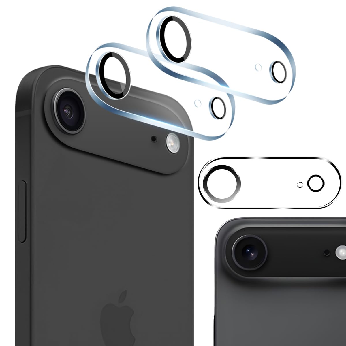 Amazon.co.jp: 対応 iPhone 17 Air カメラカバー レンズフィルム 【3枚