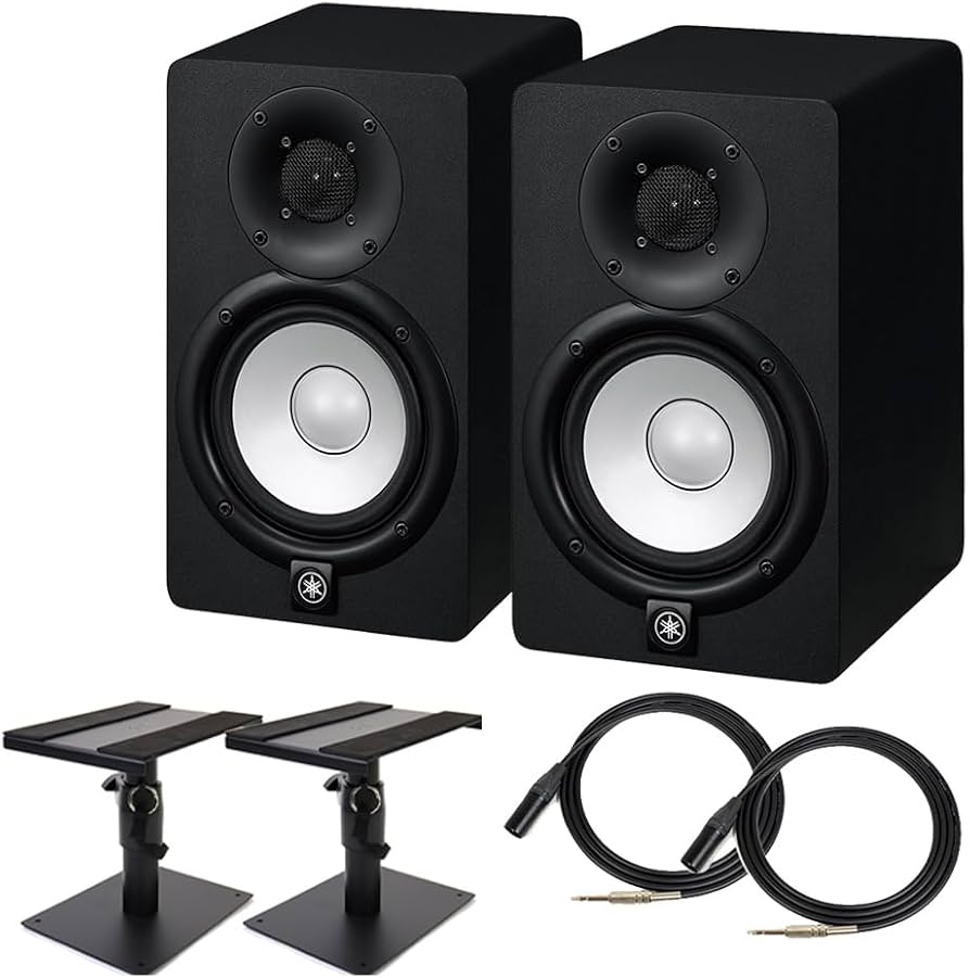Amazon | YAMAHA HS5 ペア TRS-XLRケーブル スピーカースタンドセット