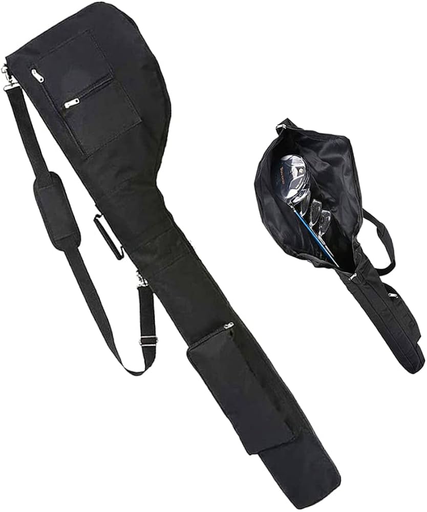 Amazon | 軽量 ゴルフ クラブケース ゴルフケース 練習用 大容量 7本