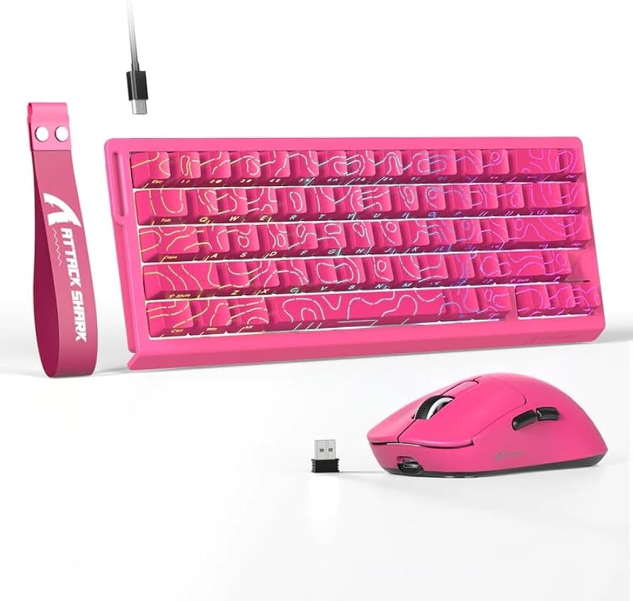 Amazon | ATTACK SHARK【 X68HE & X3】ラピッドトリガー キーボード