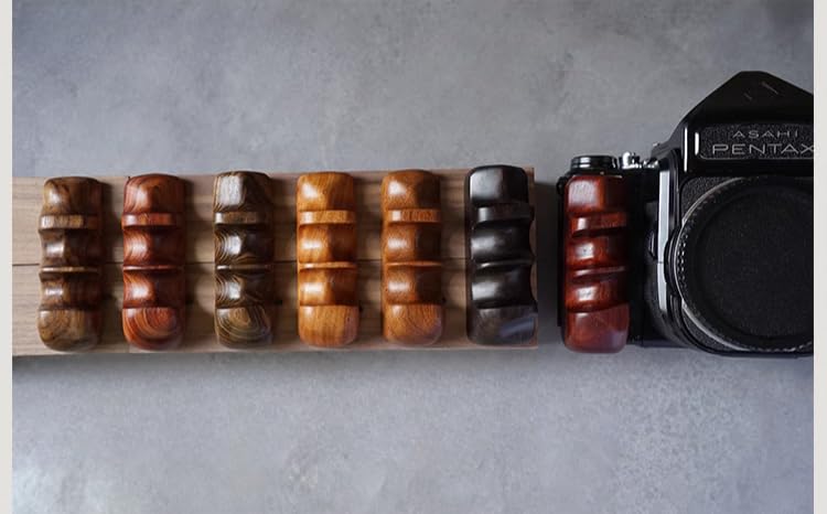 Amazon.com : Wood Wooden Camera Hand Grip for Pentax 67 6X7 6 * 7