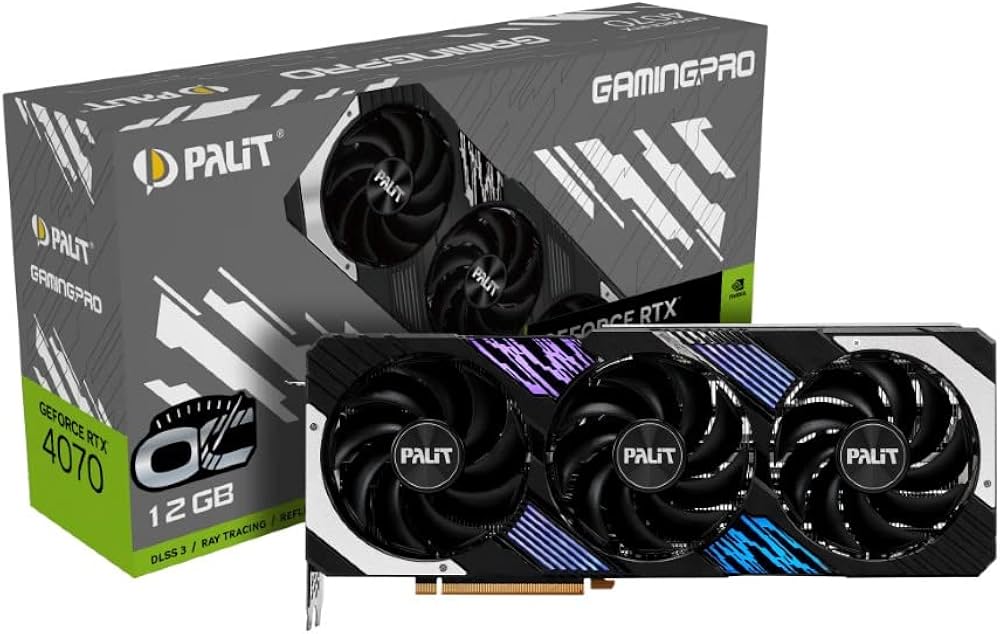 Amazon | Palit(パリット) GeForce RTX4070 GamingPro OC 12GB