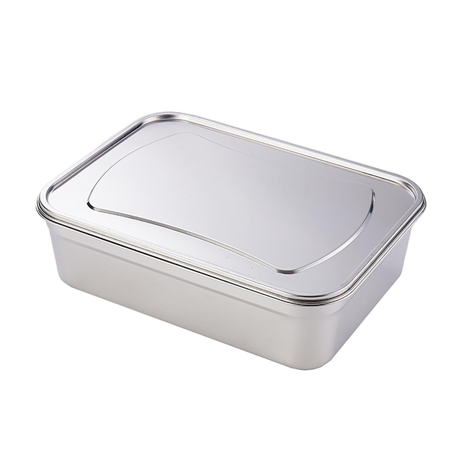 Amazon｜アイスクリーム容器 ステンレス製 ふた付 フードコンテナ 密閉
