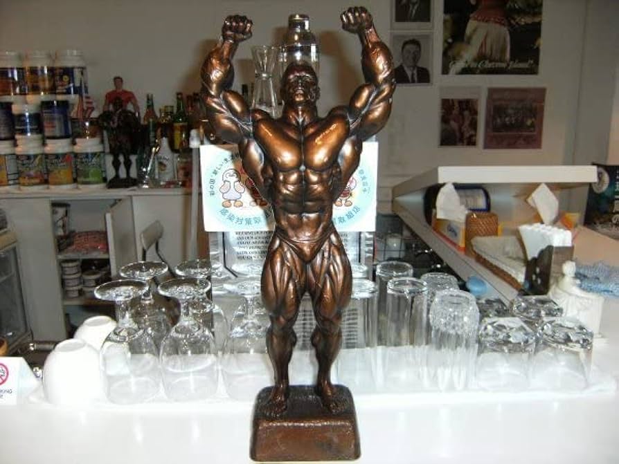 Amazon.co.jp: 選手権大会 ボディビル トロフィーゴールドジム