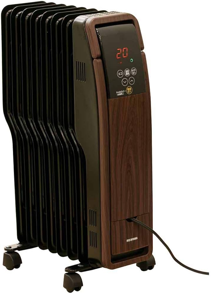Amazon | アイリスオーヤマ オイルヒーター 足元 暖房器具 タイマー付