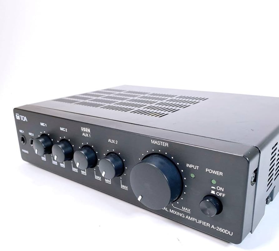 Amazon.co.jp: TOAトーア ミキサーアンプ A-260DU 動作品 : おもちゃ