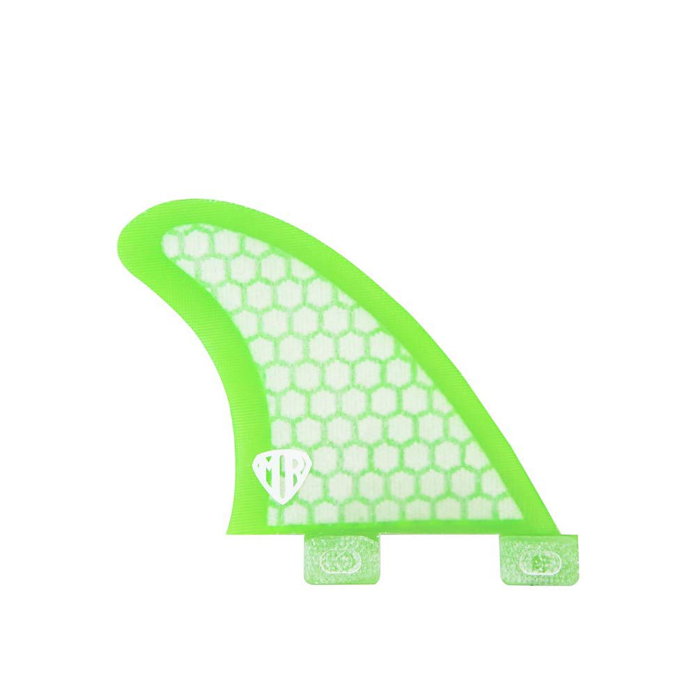 Amazon.com : FCS MR-TFX Tri Fin Surfboard Fin Set - Green : Sports