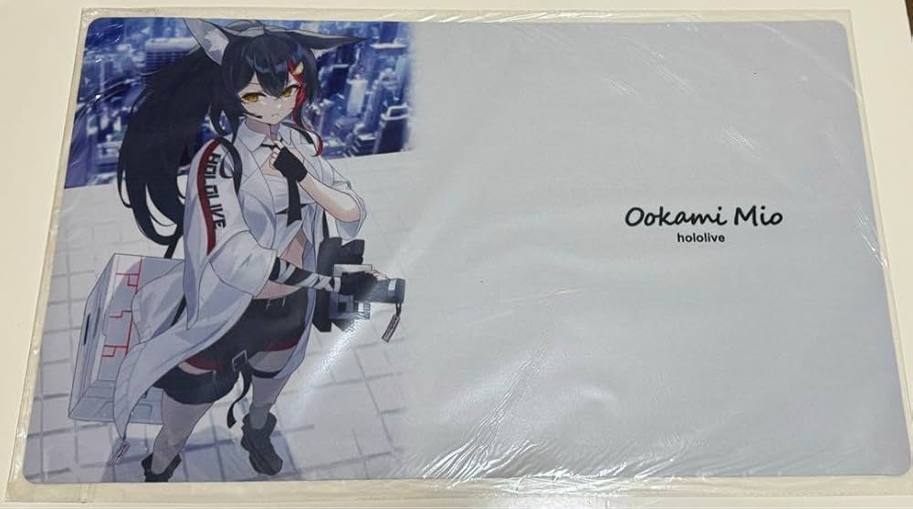 ホロライブゲーマーズ フブキ ミオ おかゆ 碧空亭 プレイマット ホロ