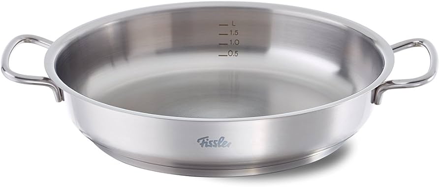 Amazon.co.jp: フィスラー (Fissler) パエリア鍋 両手 サーブパン 28cm