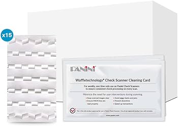 Amazon.co.jp: Waffletechnology チェックスキャナー クリーニング