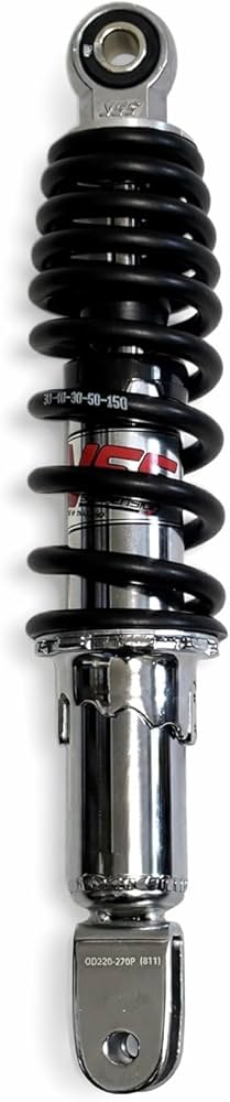 Amazon | YSS スーパーディオ リアサスペンション クローム/ブラック