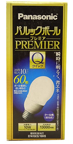 パナソニック パルックボールプレミアクイック EFA15ED/10HS (電球