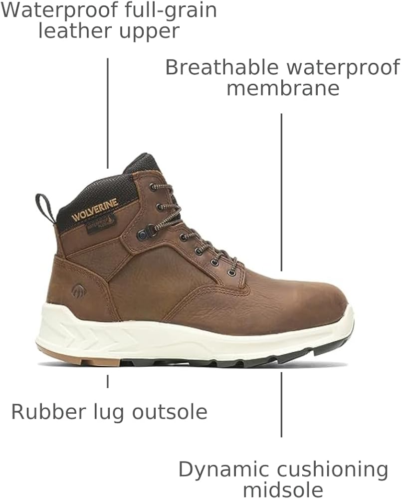 Amazon.com | Wolverine mens Shiftplus Work Lx 6