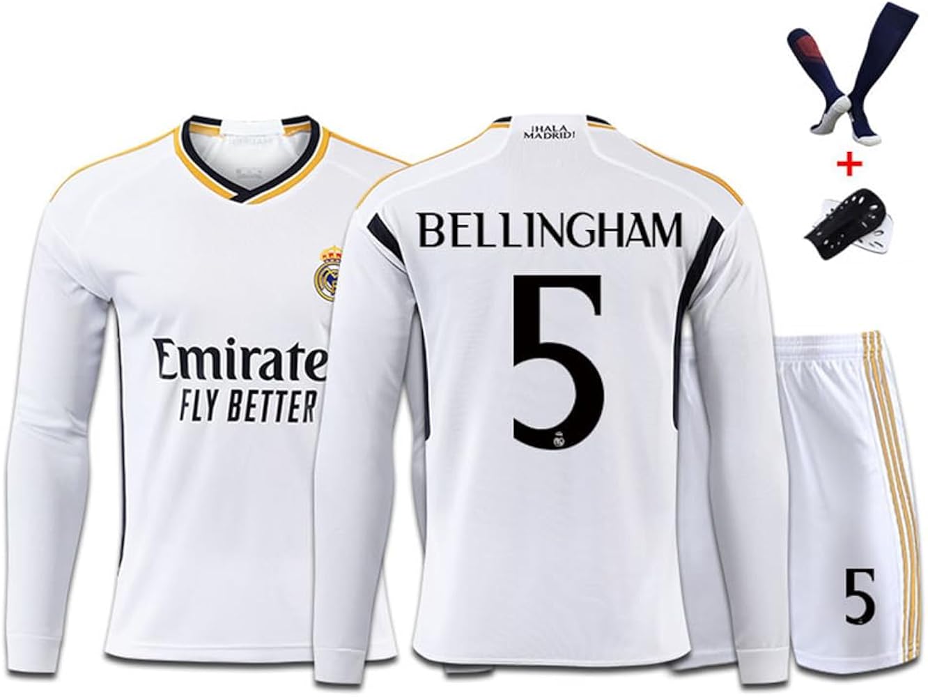 Amazon.co.jp: [HEMEY] ベリンガム ユニフォーム 長袖 サッカー