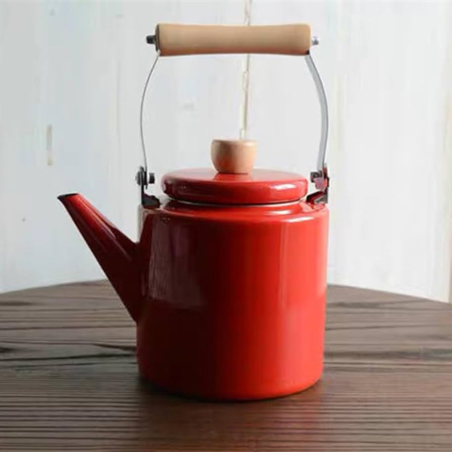 Amazon | [LISHAwanzhu] やかん ホーロー 麦茶 北欧風 かわいい ケトル