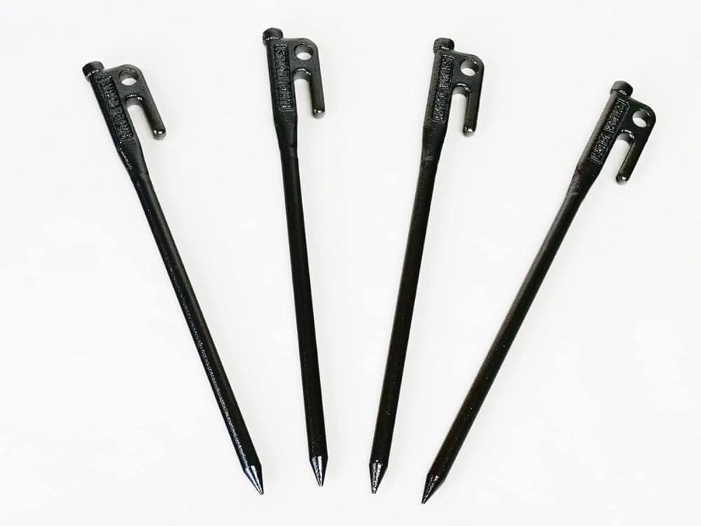 Amazon.co.jp: peg 鍛造ペグ25cm 4本セット RATELWORKS ラーテル