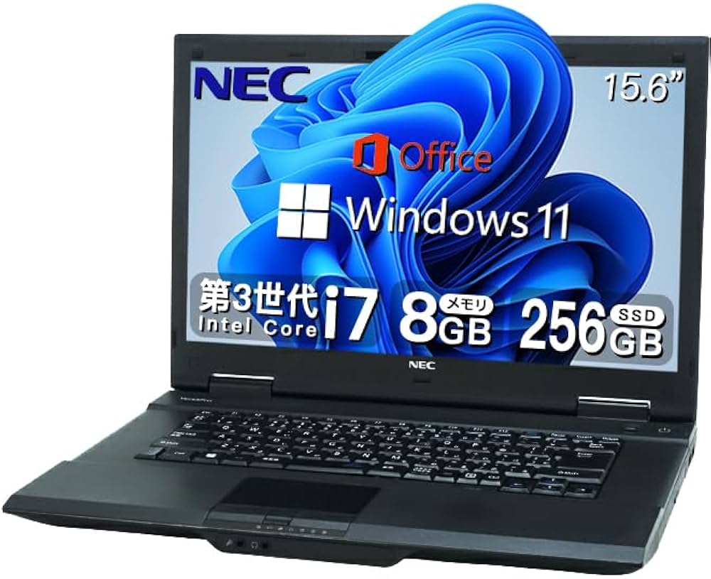 Amazon.co.jp: 【整備済み品】 NEC ノートPC Win11 Pro/MS Office搭載
