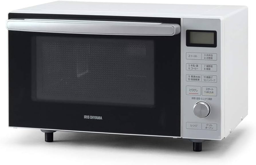 Amazon | アイリスオーヤマ 過熱水蒸気 オーブンレンジ スチーム調理