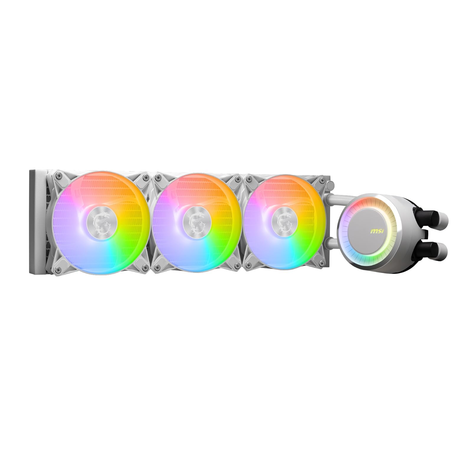 Amazon | MSI MAG CORELIQUID E360 WHITE 360mmラジエーター搭載 簡易