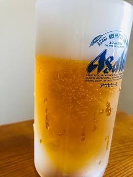 Amazon.co.jp: 実物大 食品サンプル アサヒビール ジョッキ 水滴付き