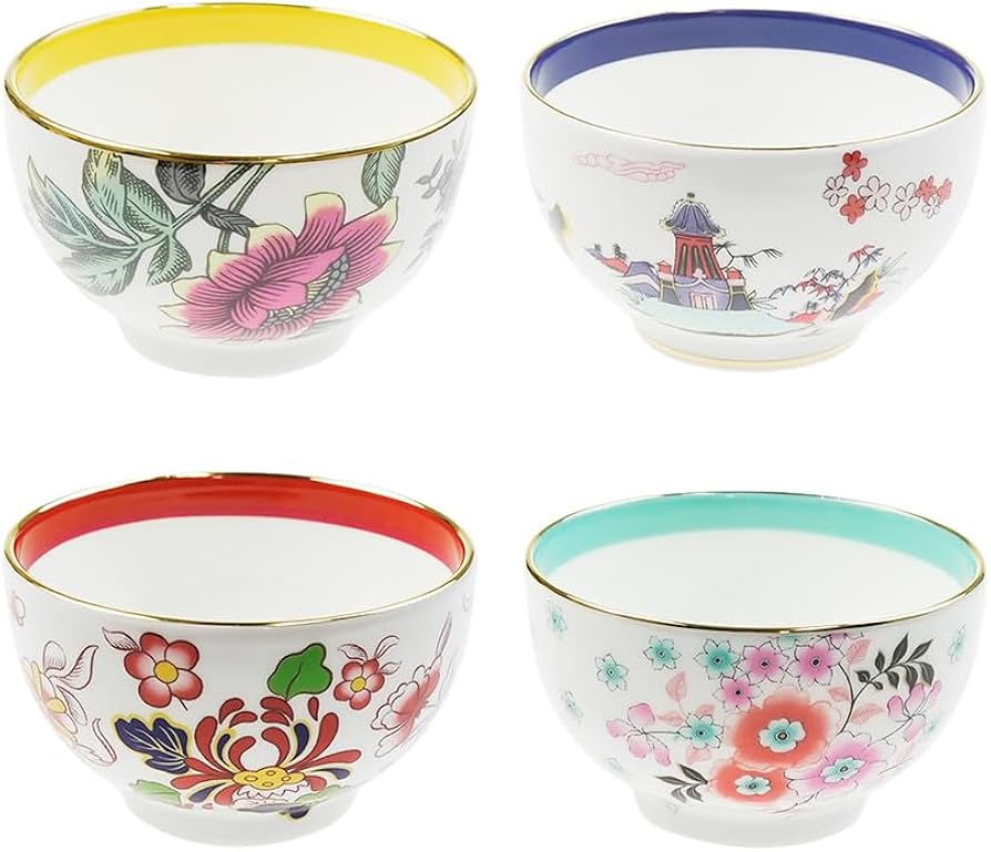 Amazon｜ウェッジウッド(Wedgwood) ワンダーラスト ティーボウル 4pcs